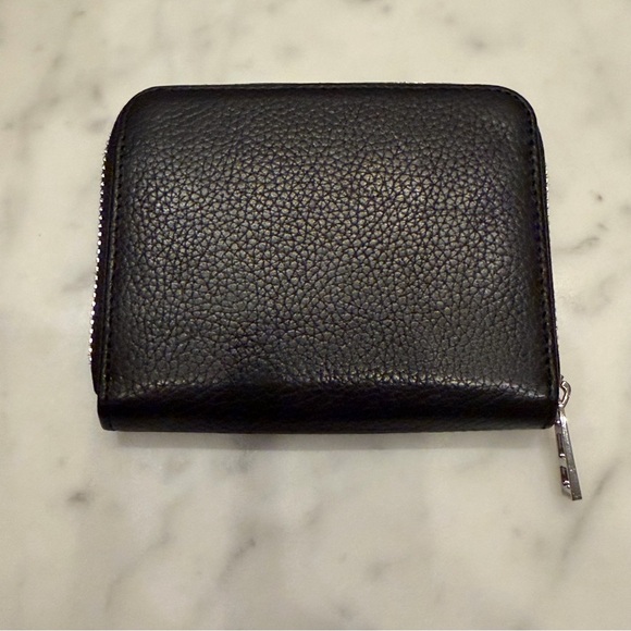 Zadig & Voltaire Mini Grained Leather Zip Wallet - NWT - Picture 5 of 6